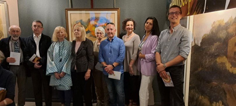 Termina la mostra Caleidoscopio. A Cavagnolo Morgan con il suo 